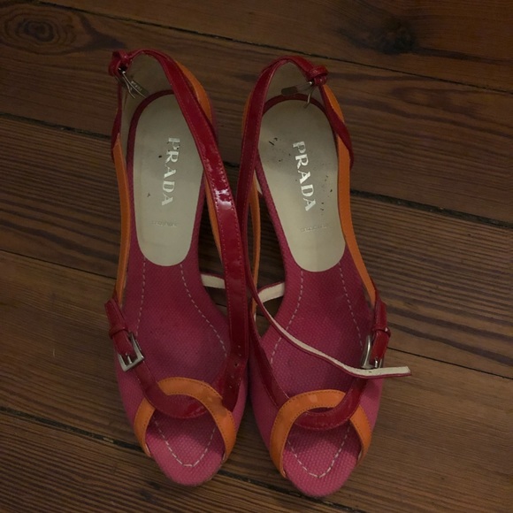 Gently used Prada wedges - great condition! - Picture 5 of 5